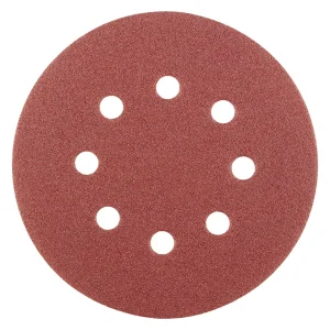 Disque abrasif auto-agrippant en corindon – 125mm – Grain 120 – 305630 (x50)