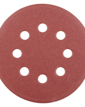 Disque abrasif auto-agrippant en corindon – 125mm – Grain 180 – 305632 (x50)