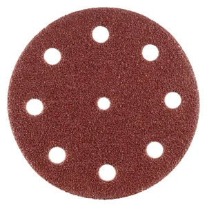 Disque abrasif auto-agrippant en corindon – 125mm – Grain 40 – 305606 (x50)