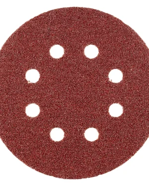 Disque abrasif auto-agrippant en corindon – 125mm – Grain 40 – 305627 (x50)