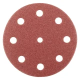 Disque abrasif auto-agrippant en corindon - 125mm - Grain 80 - 305608