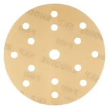 Disque abrasif auto-agrippant en corindon + stéarate - 150mm - Grain 400 - 333217