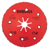 Disque abrasif fixation centrale en carbure de silicium - D180 - G16 - 300482