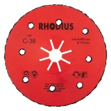 Disque abrasif fixation centrale en carbure de silicium - D180 - G36 - 300484