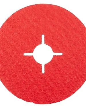 Disque abrasif fixation centrale en ceramicon – 115mm – Grain 24 – 303325 (x25)