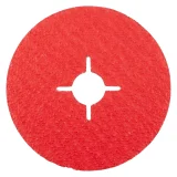 Disque abrasif fixation centrale en ceramicon - 115mm - Grain 24 - 303325