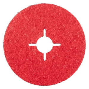 Disque abrasif fixation centrale en ceramicon – 115mm – Grain 36 – 304291 (x25)