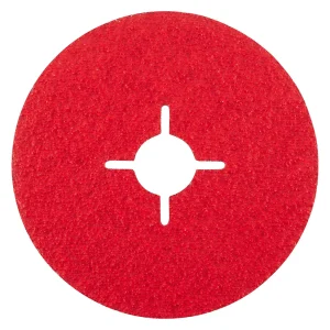 Disque abrasif fixation centrale en ceramicon – 115mm – Grain 40 – 305505 (x25)