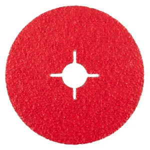 Disque abrasif fixation centrale en ceramicon – 125mm – Grain 24 – 303329 (x25)