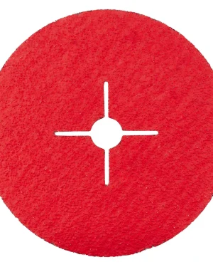 Disque abrasif fixation centrale en ceramicon – 180mm – Grain 24 – 305512 (x25)