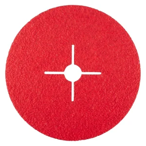 Disque abrasif fixation centrale en ceramicon – 180mm – Grain 36 – 305513 (x25)