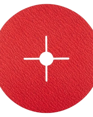 Disque abrasif fixation centrale en ceramicon – 180mm – Grain 60 – 305515 (x25)