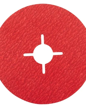 Disque abrasif fixation centrale en ceramicon – D115 – G80 – 304294 (x25)