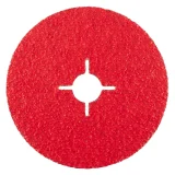 Disque abrasif fixation centrale en ceramicon - D125 - G24 - 303329