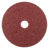 Disque abrasif fixation centrale en corindon - 100mm - Grain 36 - 304286