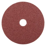 Disque abrasif fixation centrale en corindon - 100mm - Grain 60 - 304288