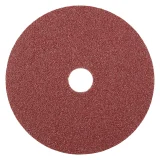 Disque abrasif fixation centrale en corindon - 100mm - Grain 80 - 304289