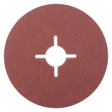 Disque abrasif fixation centrale en corindon - 115mm - Grain 120 - 300009