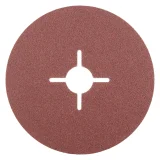 Disque abrasif fixation centrale en corindon - 125mm - Grain 120 - 300065