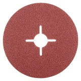 Disque abrasif fixation centrale en corindon - 125mm - Grain 60 - 300062