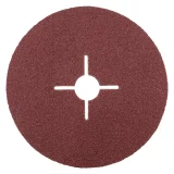 Disque abrasif fixation centrale en corindon - 150mm - Grain 80 - 305543