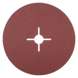 Disque abrasif fixation centrale en corindon - 180mm - Grain 120 - 300135