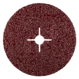 Disque abrasif fixation centrale en corindon - 180mm - Grain 16 - 300127