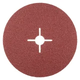 Disque abrasif fixation centrale en corindon - 180mm - Grain 40 - 300130