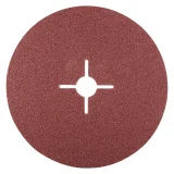 Disque abrasif fixation centrale en corindon - 180mm - Grain 60 - 300132