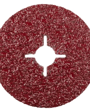 Disque abrasif fixation centrale en corindon – D115 – G16 – 300001 (x25)