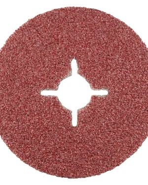 Disque abrasif fixation centrale en corindon – D115 – G24 – 300002 (x25)