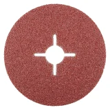 Disque abrasif fixation centrale en corindon - D125 - G36 - 300059