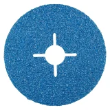 Disque abrasif fixation centrale en zircon - 115mm - Grain 36 - 305523