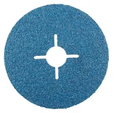 Disque abrasif fixation centrale en zircon - 115mm - Grain 40 - 305524