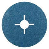 Disque abrasif fixation centrale en zircon - 115mm - Grain 80 - 305526