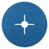 Disque abrasif fixation centrale en zircon - 150mm - Grain 40 - 305529