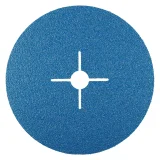 Disque abrasif fixation centrale en zircon - 180mm - Grain 60 - 305535