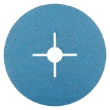 Disque abrasif fixation centrale en zircon - D150 - G80 - 305531