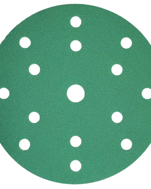 Disque abrasif auto-agrippant en céramique vert – 150mm – Grain 320 – Q227 – (X1)