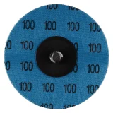 Disque abrasif Quick Change en corindon - 76mm - Grain 100 - 333056