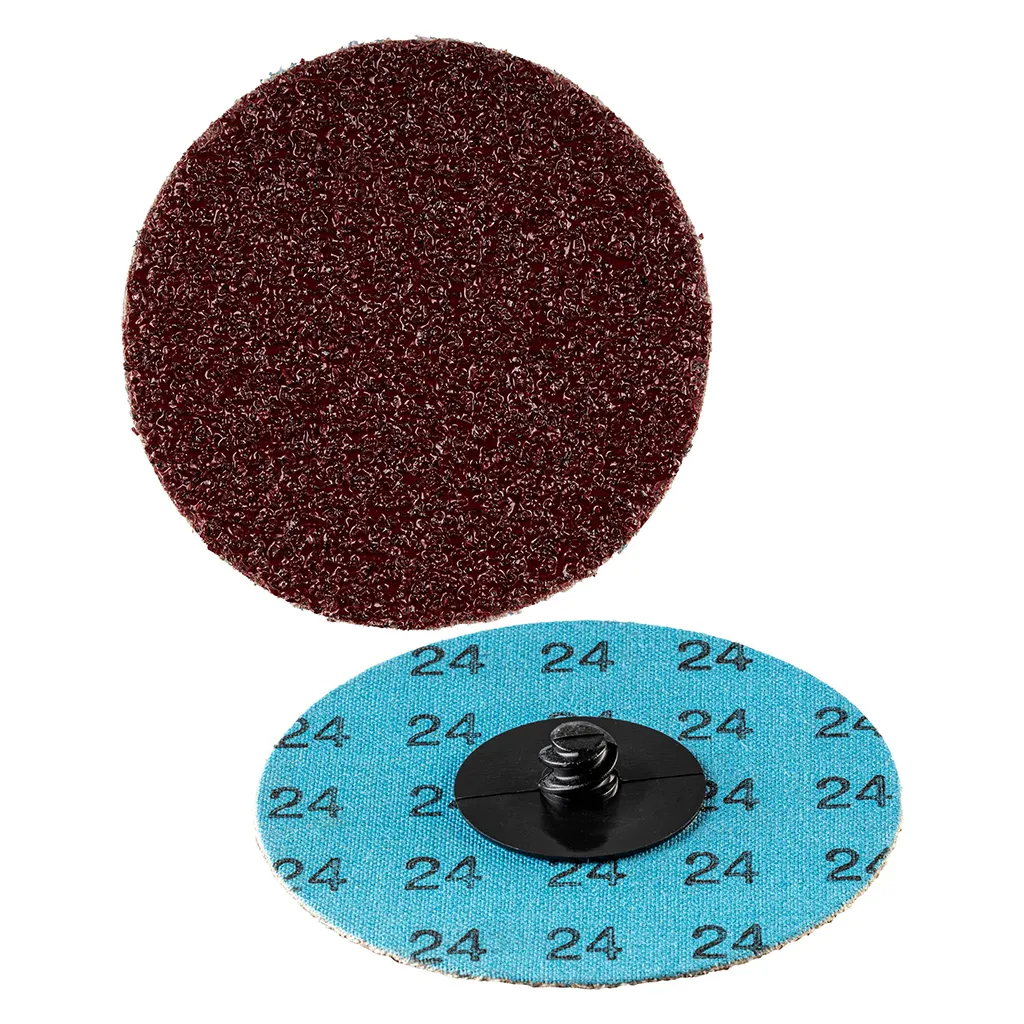 Disque abrasif Quick Change en corindon - 76mm - Grain 24 - 333050