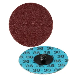 Disque abrasif Quick Change en corindon – 76mm – Grain 36 – 333051 (x48)
