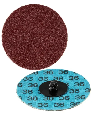 Disque abrasif Quick Change en corindon – 76mm – Grain 36 – 333051 (x48)