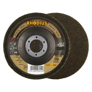 Disque compact en tissu – 115mm – Grain moyen – 305298 (x2)