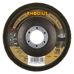 Disque compact en tissu – 115mm – Grain moyen – 305298 (x2)