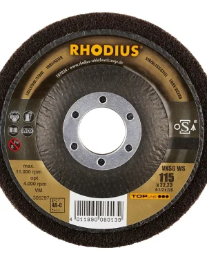 Disque compact en tissu – 115mm – Gros grain – 305297 (x2)