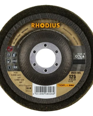 Disque compact en tissu – 125mm – Grain moyen – 305310 (x2)