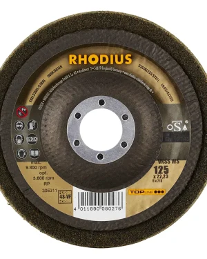 Disque compact en tissu – 125mm – Grain très fin – 305311 (x2)