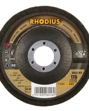 Disque compact en tissu – D115 – Grain très fin – 305300 (x2)