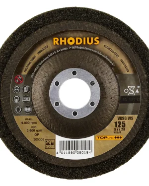 Disque compact en tissu – D125 – Grain moyen – 305302 (x2)